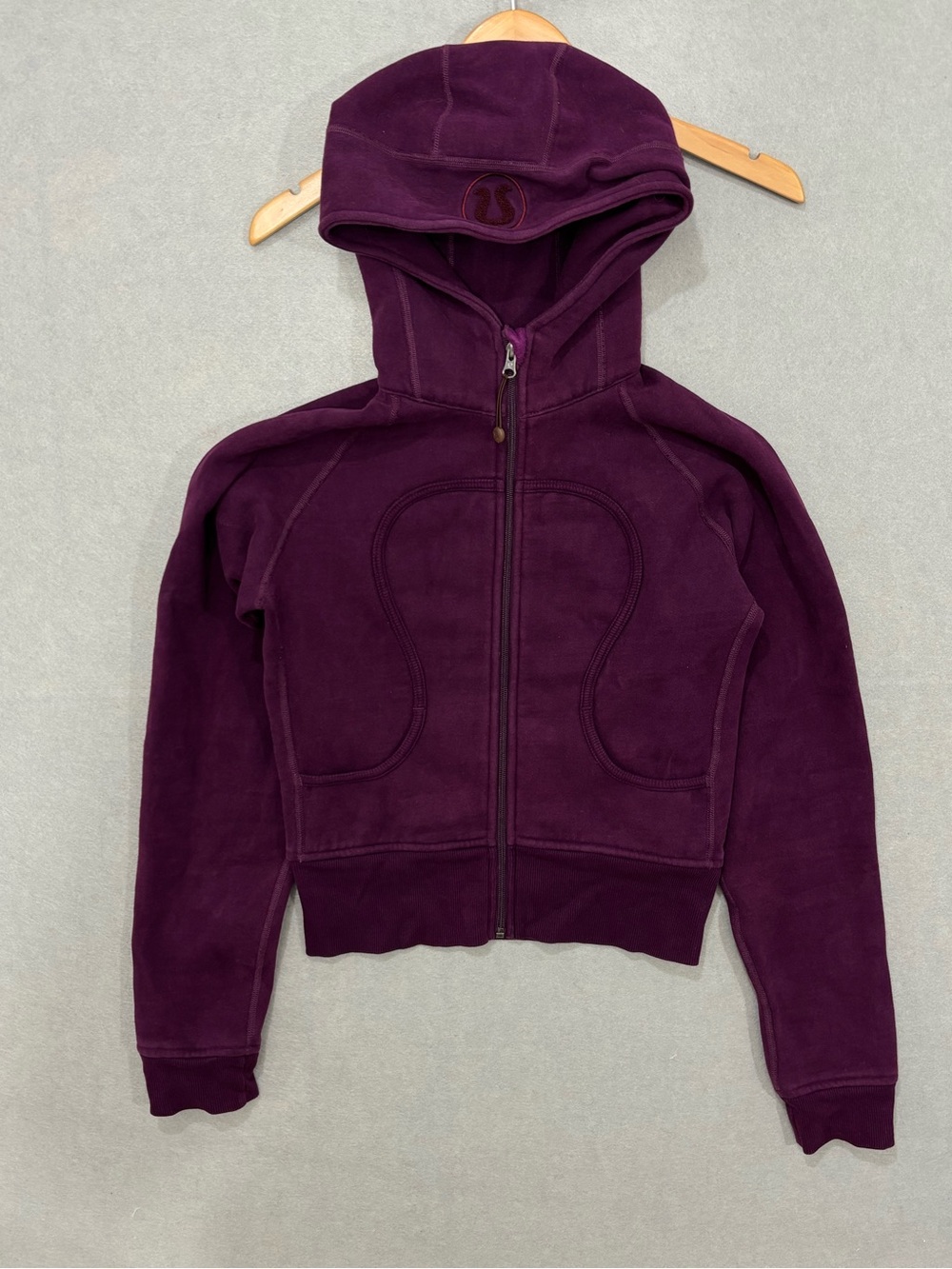 Lululemon Deep Plum Scuba Hoodie
